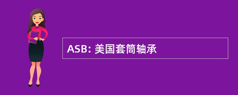 ASB: 美国套筒轴承