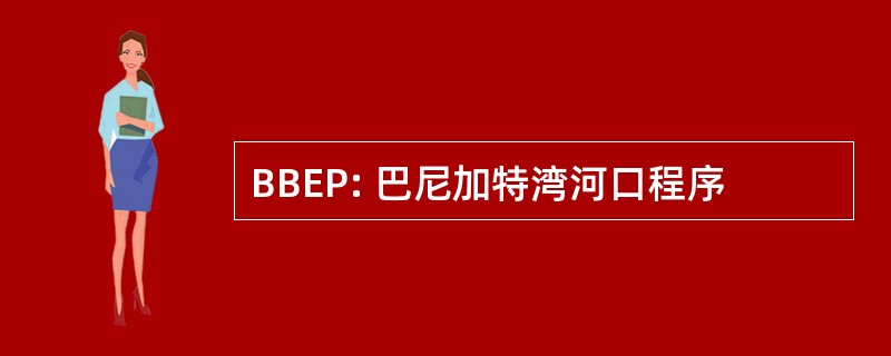 BBEP: 巴尼加特湾河口程序