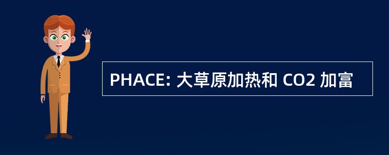 PHACE: 大草原加热和 CO2 加富