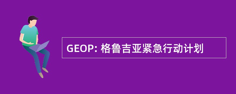 GEOP: 格鲁吉亚紧急行动计划