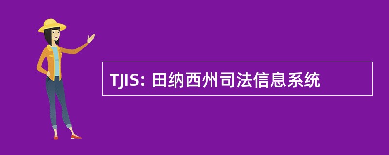 TJIS: 田纳西州司法信息系统