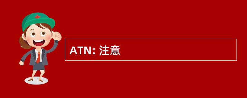 ATN: 注意