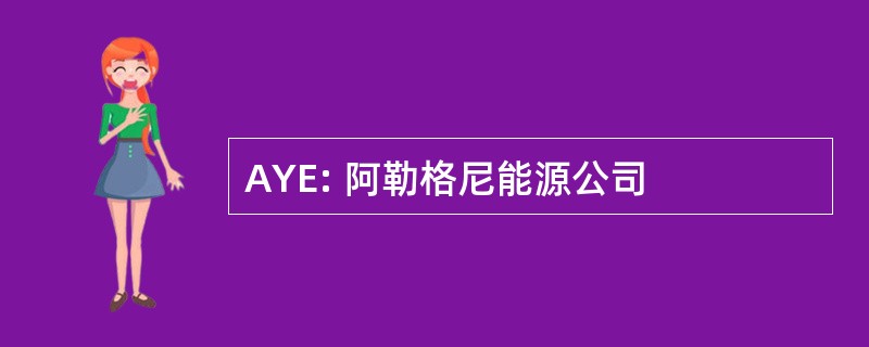 AYE: 阿勒格尼能源公司