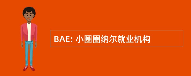 BAE: 小圈圈纳尔就业机构