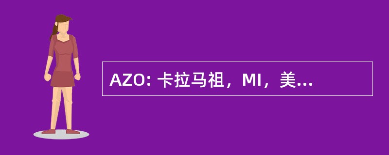 AZO: 卡拉马祖，MI，美国-卡拉马祖/巴特尔克里克国际