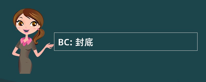 BC: 封底