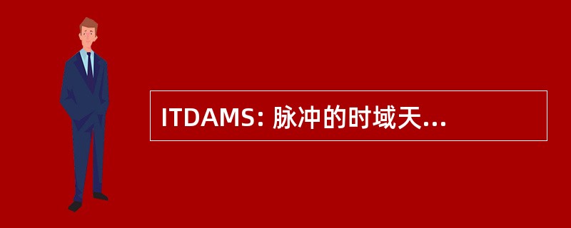 ITDAMS: 脉冲的时域天线测量系统