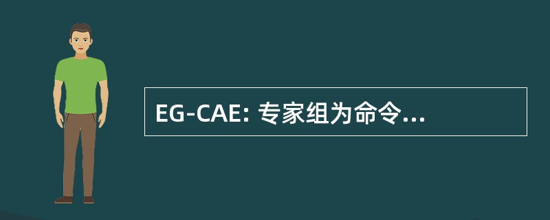 EG-CAE: 专家组为命令的应用程序环境的