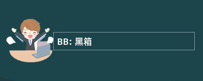 BB: 黑箱