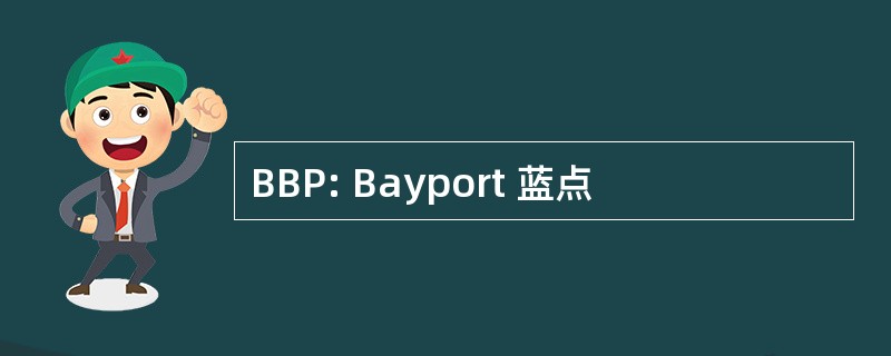 BBP: Bayport 蓝点