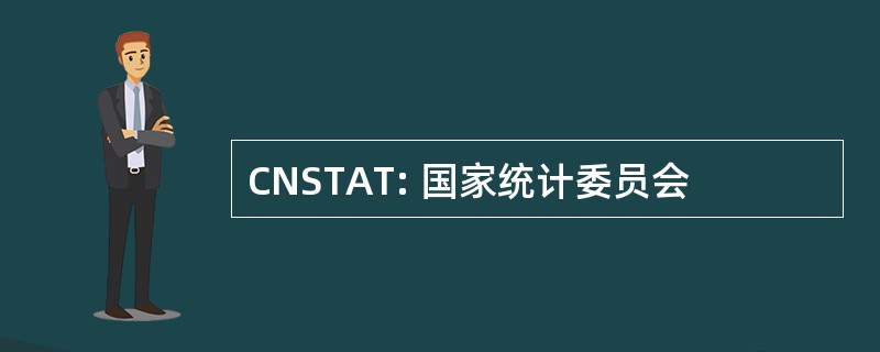 CNSTAT: 国家统计委员会