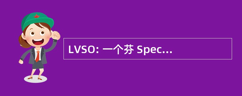 LVSO: 一个芬 Speciale Onderwijszorg