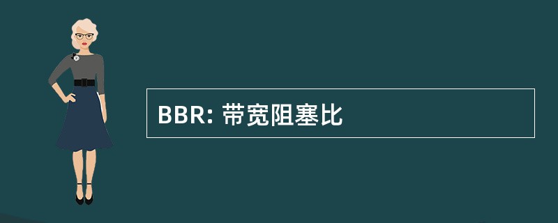 BBR: 带宽阻塞比