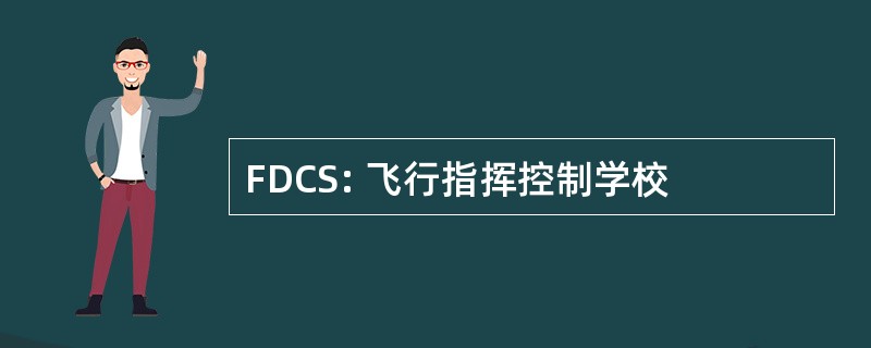 FDCS: 飞行指挥控制学校