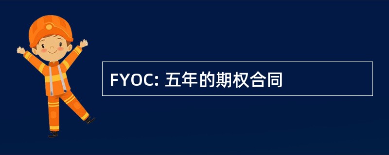 FYOC: 五年的期权合同