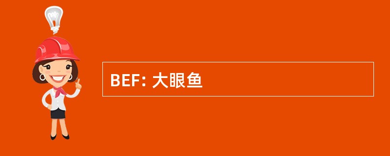 BEF: 大眼鱼