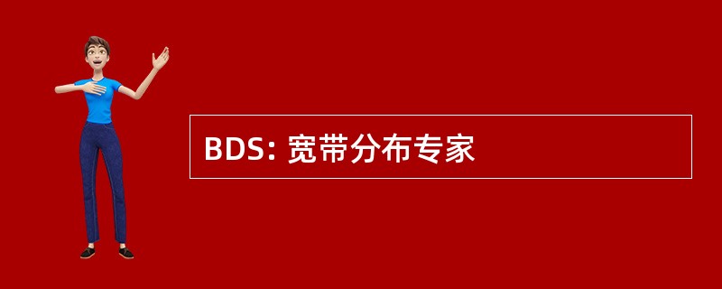 BDS: 宽带分布专家