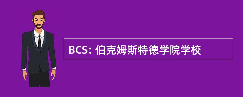 BCS: 伯克姆斯特德学院学校