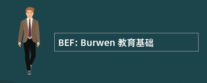 BEF: Burwen 教育基础