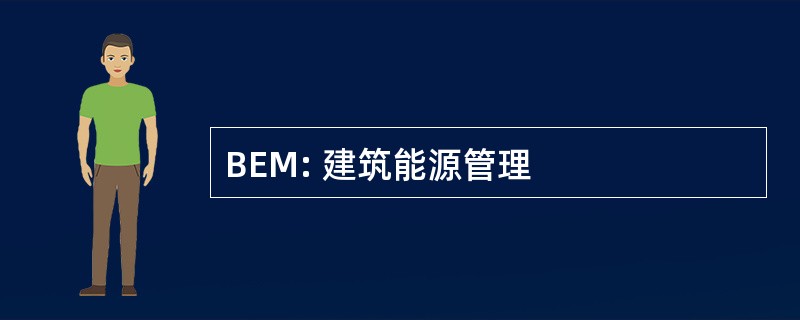 BEM: 建筑能源管理