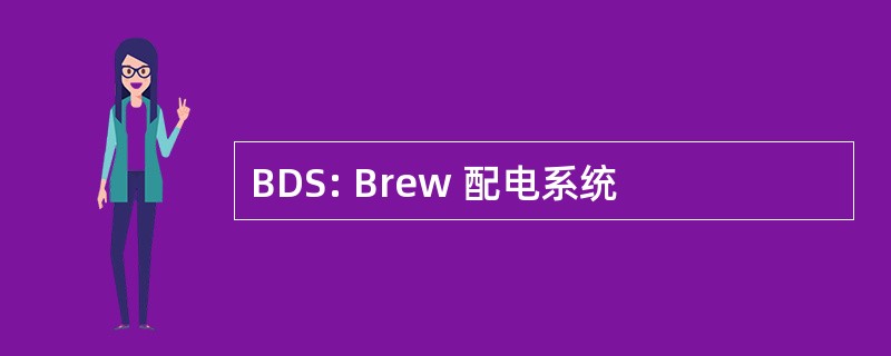 BDS: Brew 配电系统