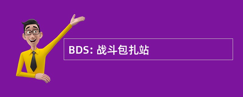 BDS: 战斗包扎站