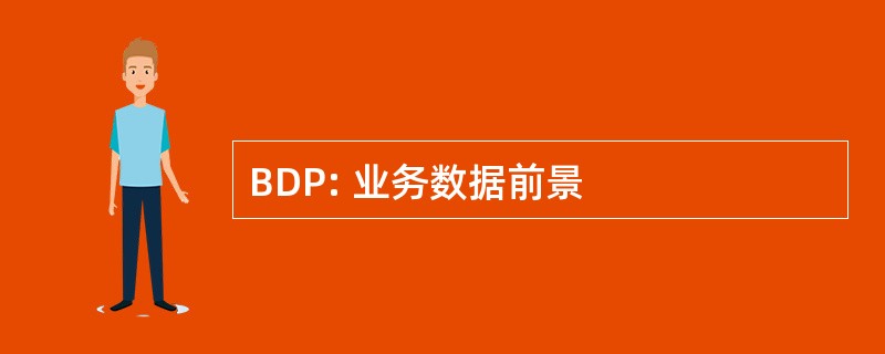 BDP: 业务数据前景