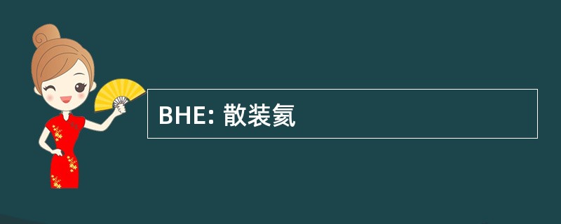 BHE: 散装氦