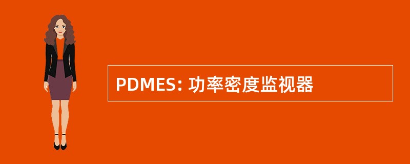 PDMES: 功率密度监视器