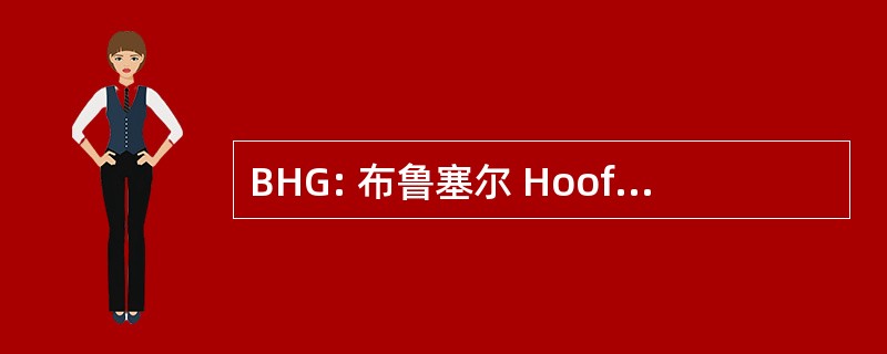 BHG: 布鲁塞尔 Hoofdstedlijk Gewest