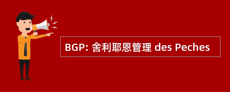 BGP: 舍利耶恩管理 des Peches