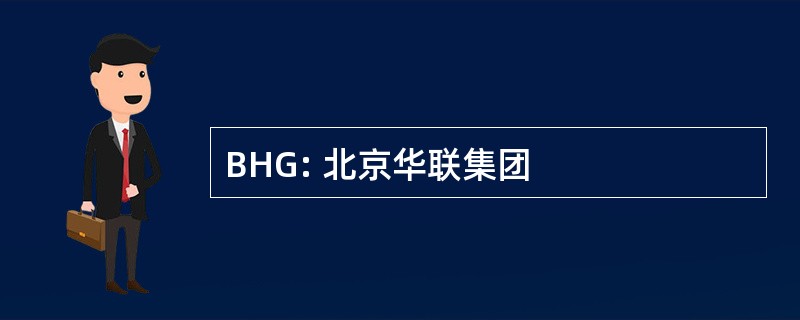 BHG: 北京华联集团