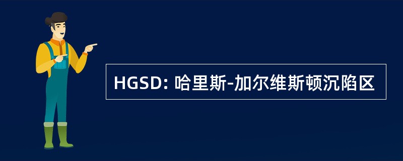 HGSD: 哈里斯-加尔维斯顿沉陷区