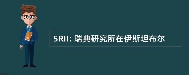 SRII: 瑞典研究所在伊斯坦布尔