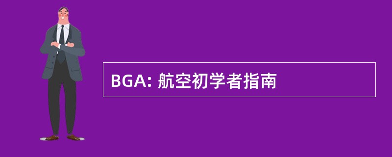 BGA: 航空初学者指南