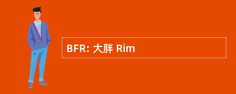 BFR: 大胖 Rim