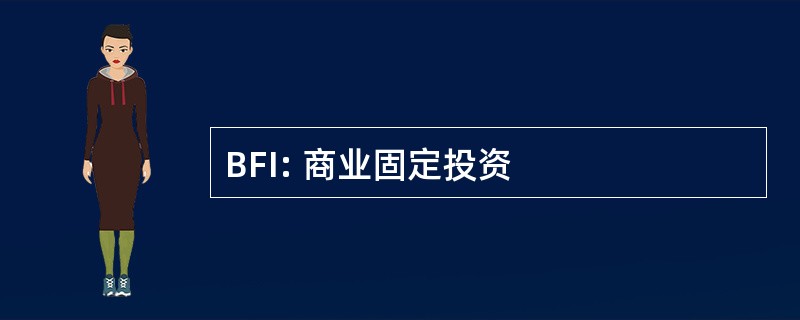 BFI: 商业固定投资