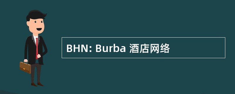 BHN: Burba 酒店网络