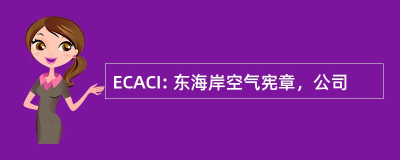 ECACI: 东海岸空气宪章，公司