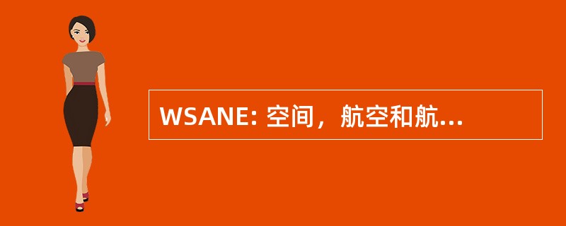 WSANE: 空间，航空和航海电子研讨会