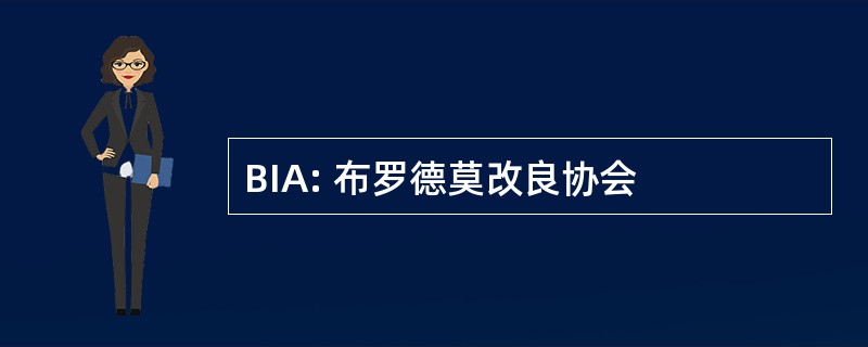 BIA: 布罗德莫改良协会