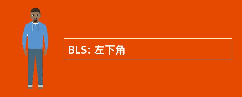 BLS: 左下角