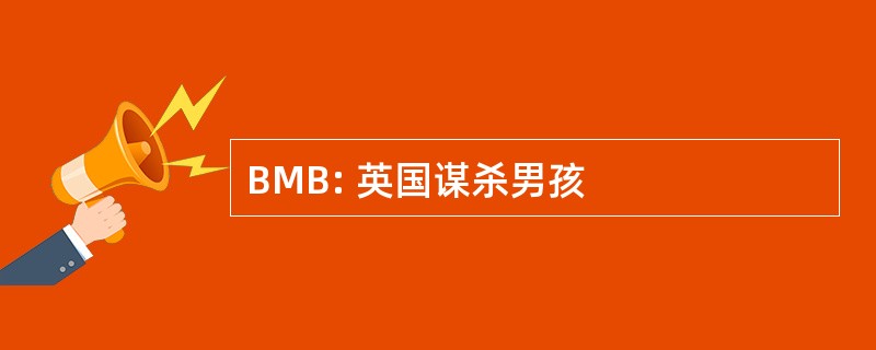 BMB: 英国谋杀男孩