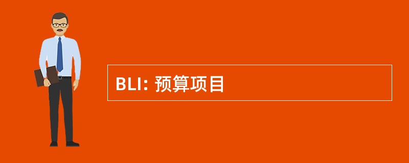 BLI: 预算项目