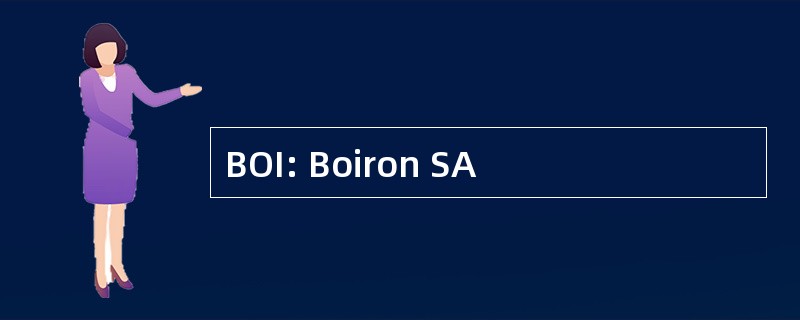 BOI: Boiron SA