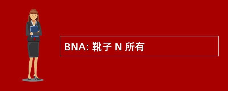 BNA: 靴子 N 所有