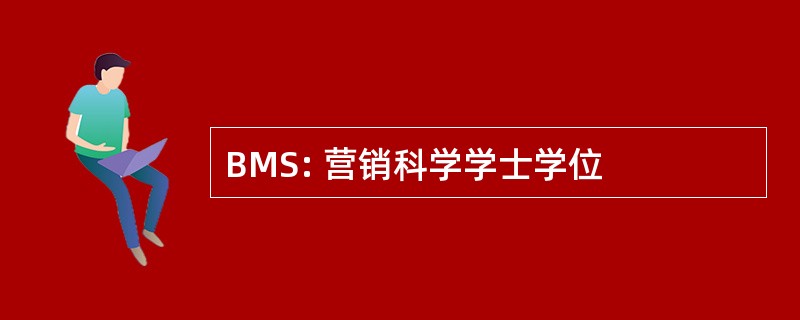 BMS: 营销科学学士学位