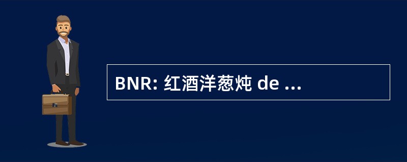 BNR: 红酒洋葱炖 de Nos RÃ © 河口