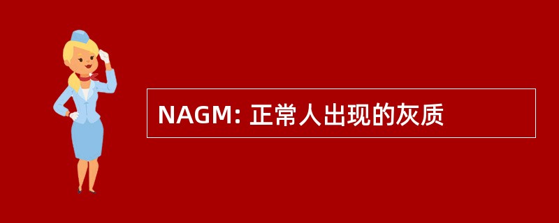 NAGM: 正常人出现的灰质