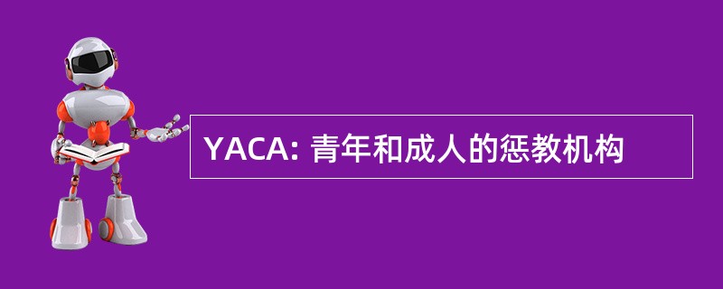 YACA: 青年和成人的惩教机构